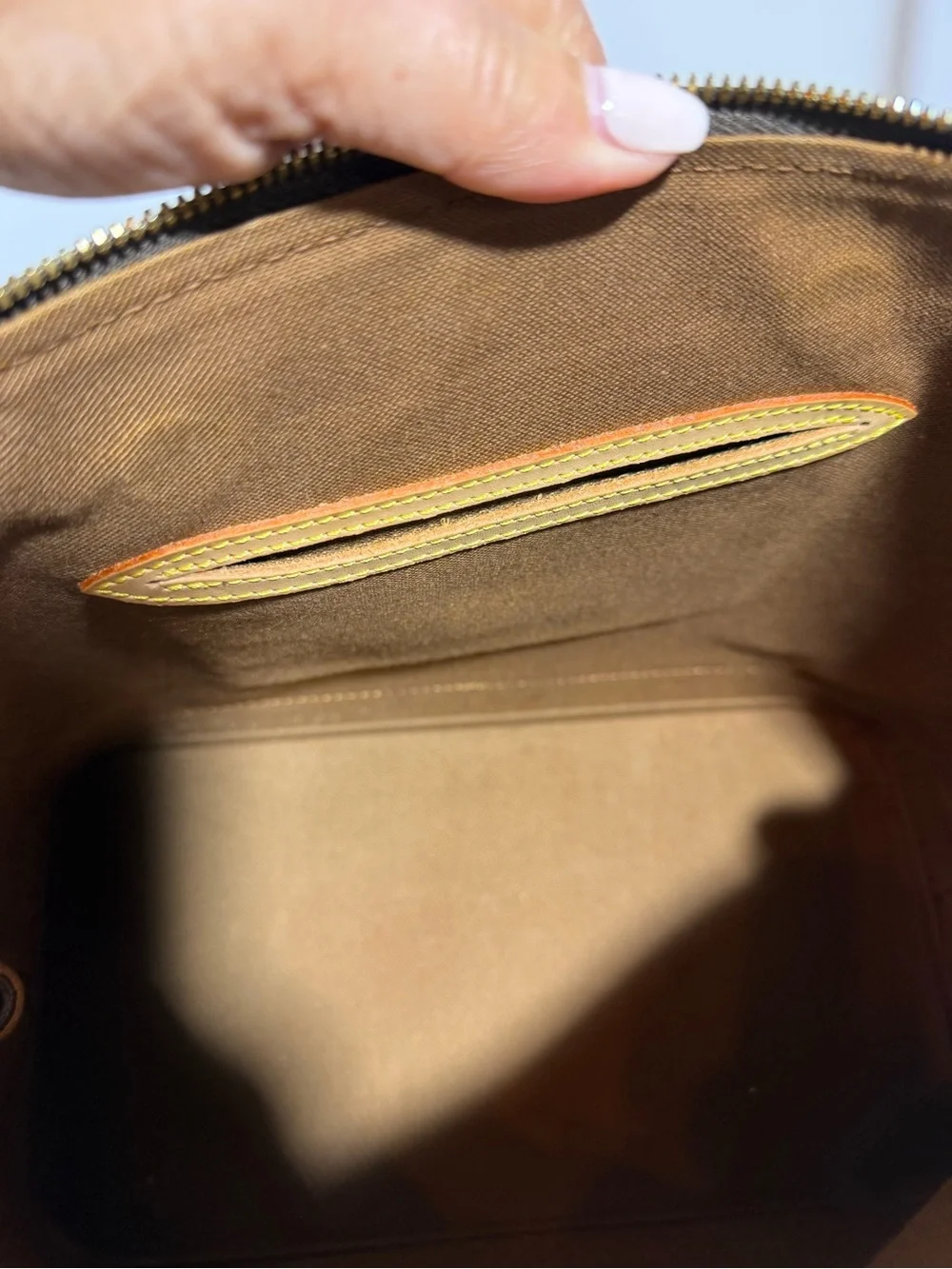 Louis Vuitton Brown Monogram Alma PM